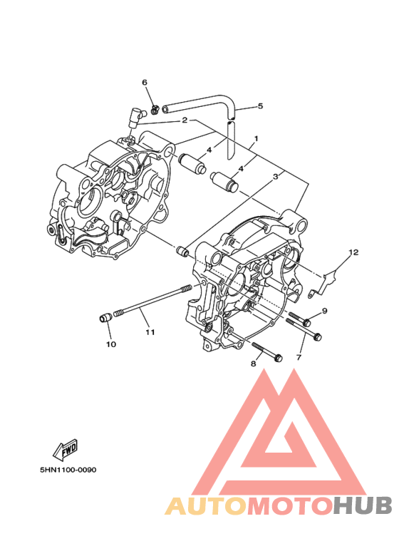 Картер двигателя
