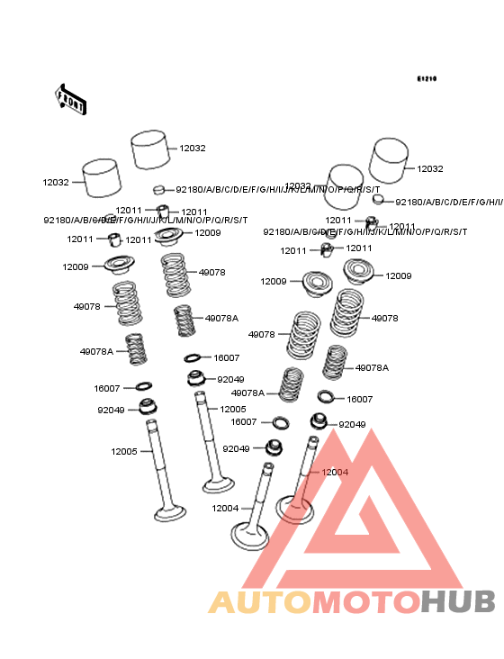 Rocker arms/valves