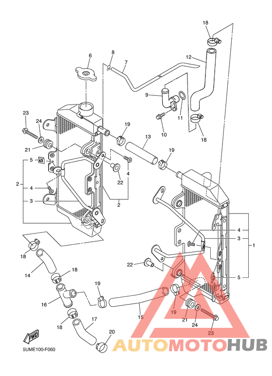 Radiator & hose