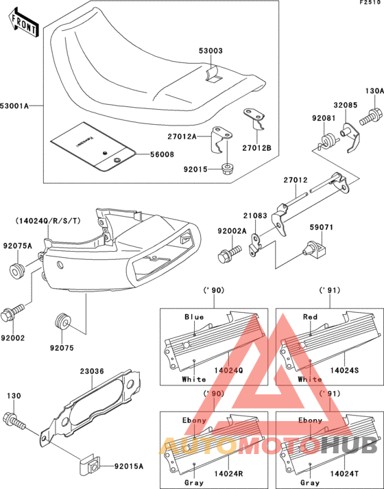 Seat(1/2)(ex500-a4/a5)