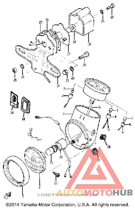 Headlight - taillight
