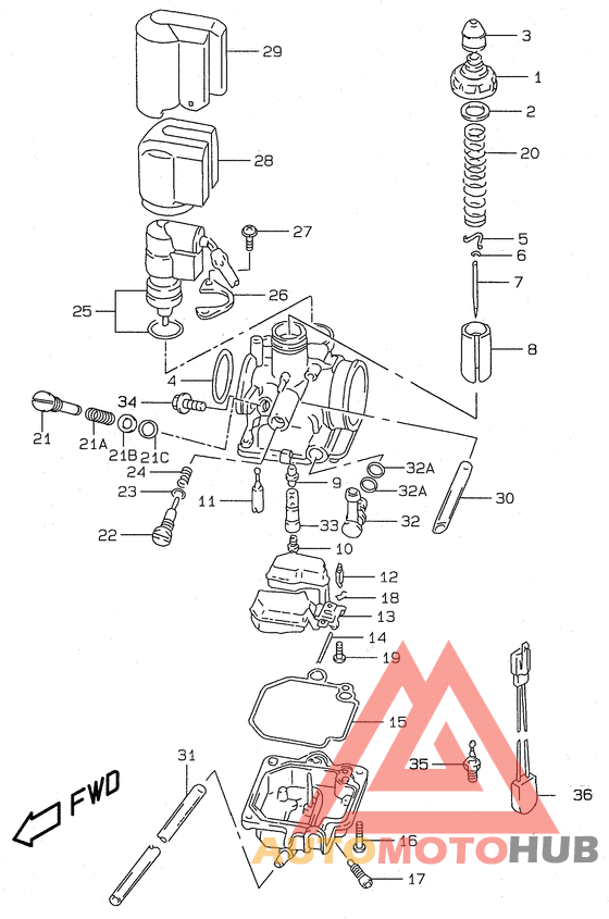 Carburetor assy