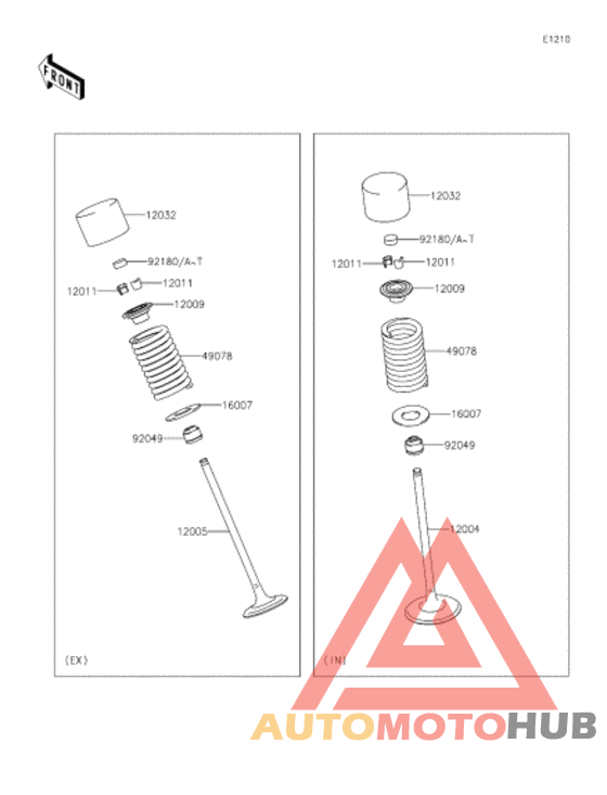 Rocker arms/valves