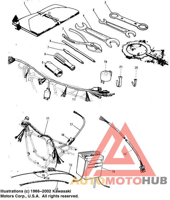 Chassis electrical equipment/owner tools