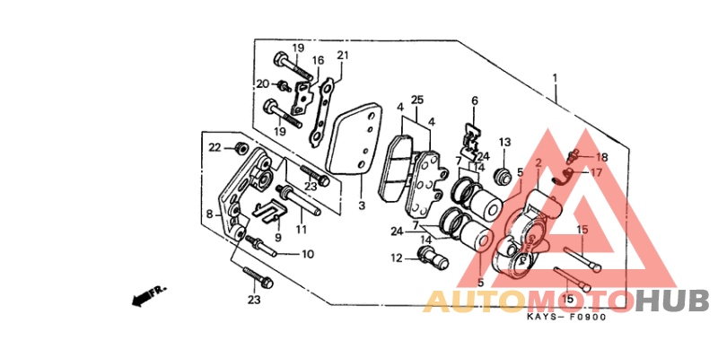 Передний суппорт