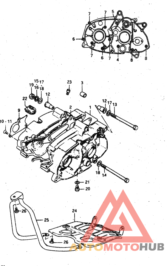 Картер двигателя