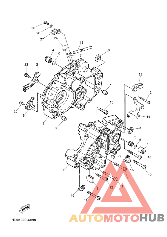 Картер двигателя