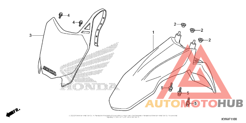 Переднее крыло
