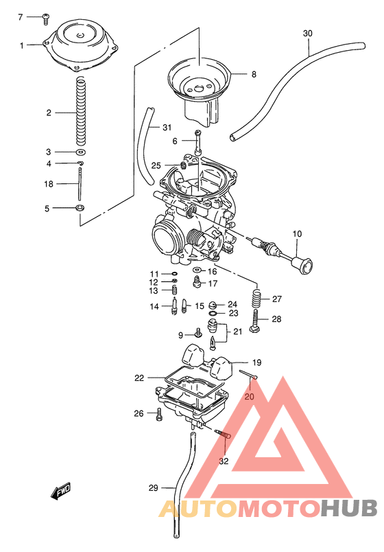 Carburetor assy