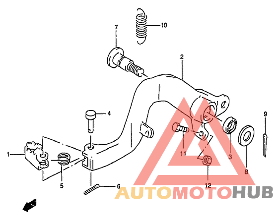 Передний суппорт