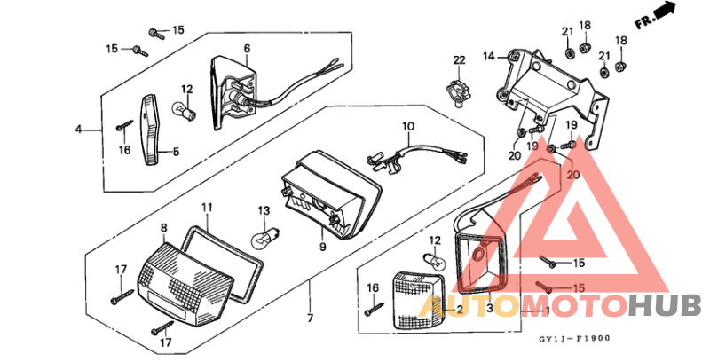 Rear winker/taillight