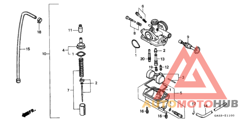 Carburetor assy