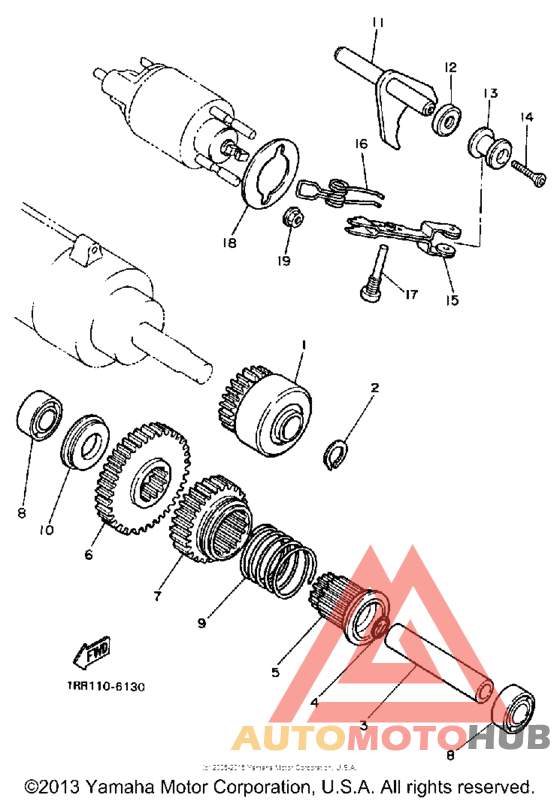 Муфта стартера