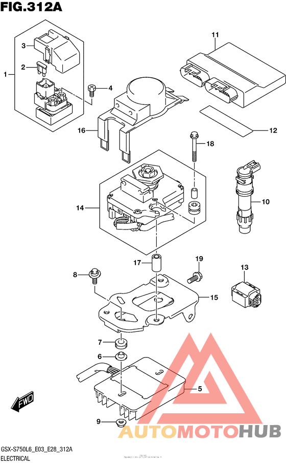 Electrical (Gsx-S750L6 E03)