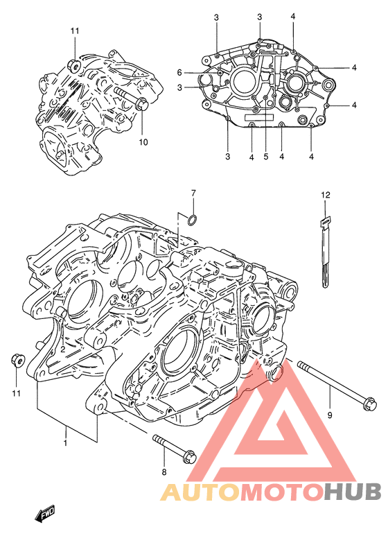 Картер двигателя