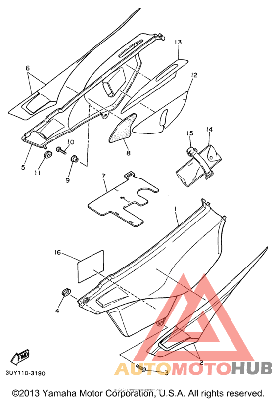 Боковые обтекатели
