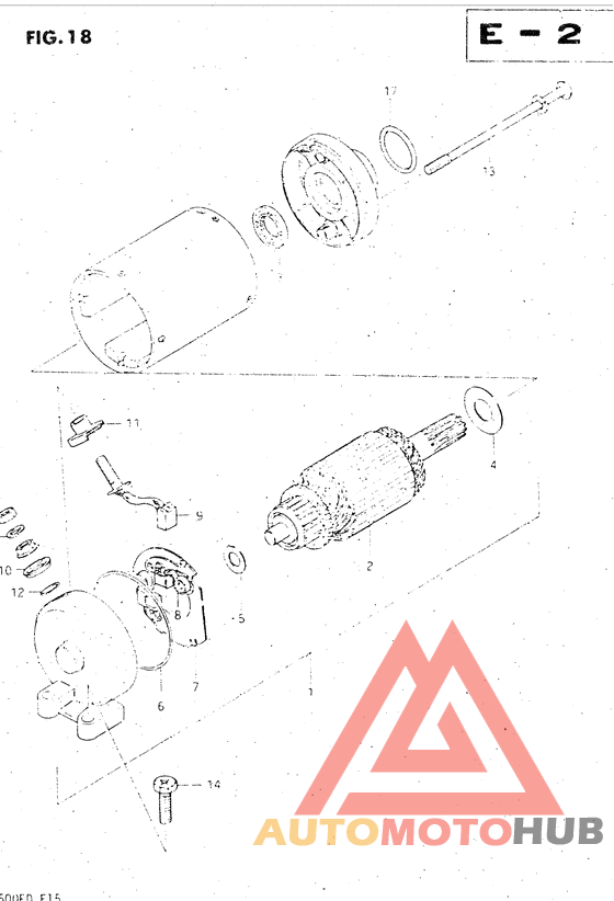 Стартерный мотор