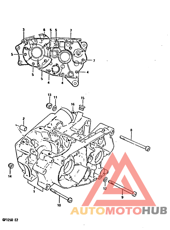 Картер двигателя