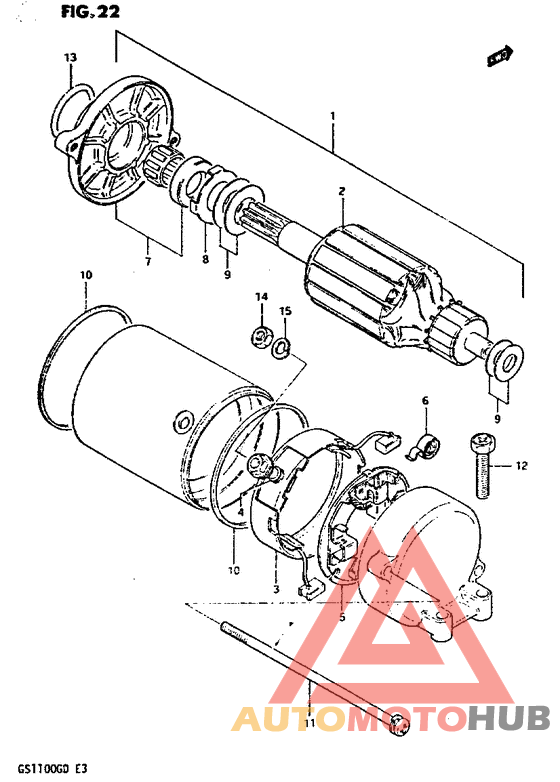 Стартерный мотор