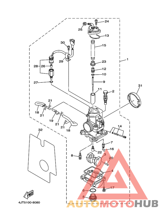 Carburetor assy