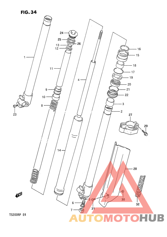 Передняя вилка