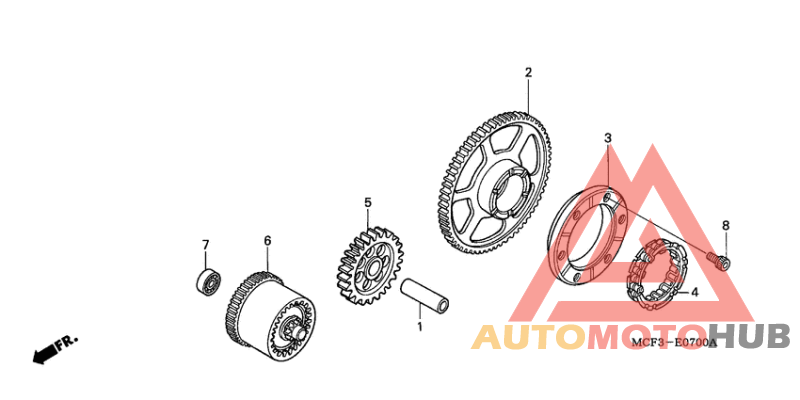 Муфта стартера