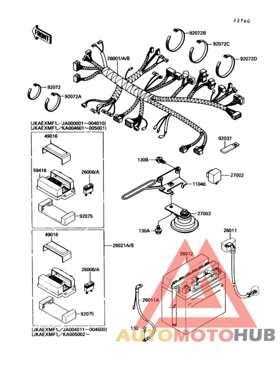 Chassis electrical equipment(1/2)
