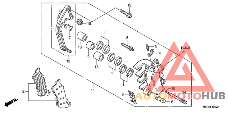 Передний суппорт