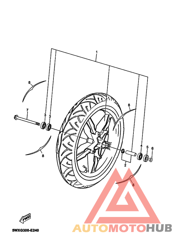 Transom + tube