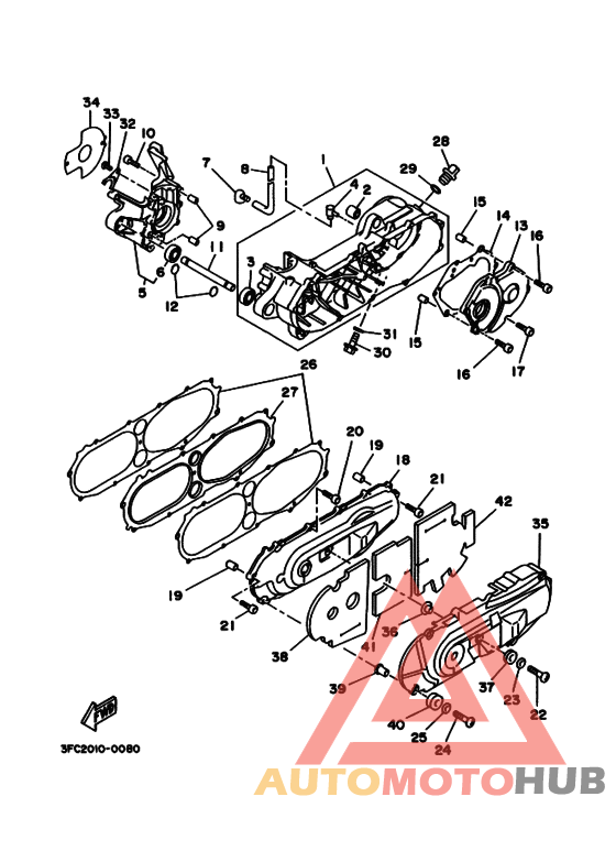 Картер двигателя