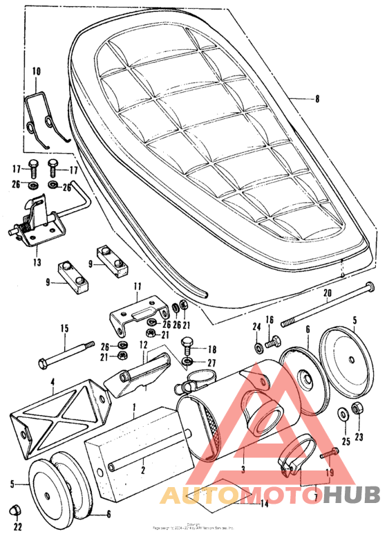 Seat + air cleaner