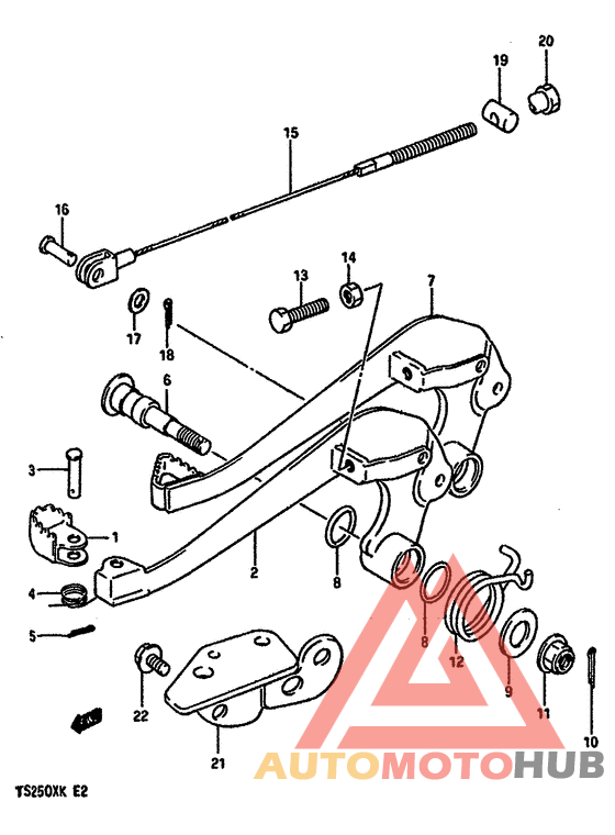 Передний суппорт
