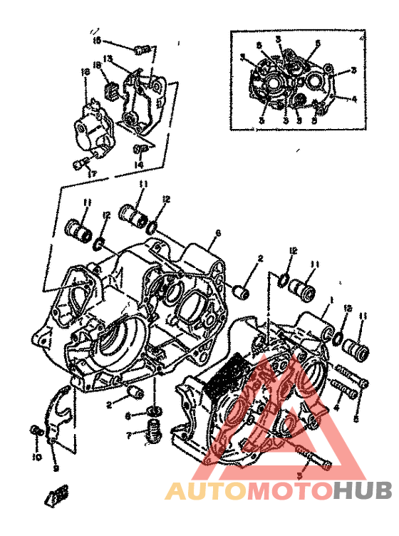 Картер двигателя