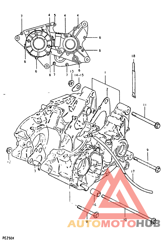 Картер двигателя