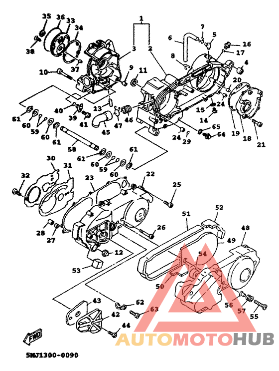 Картер двигателя