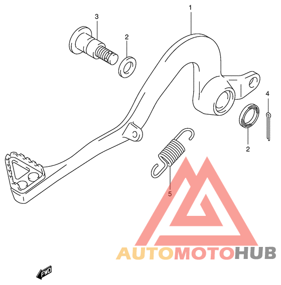Передний суппорт