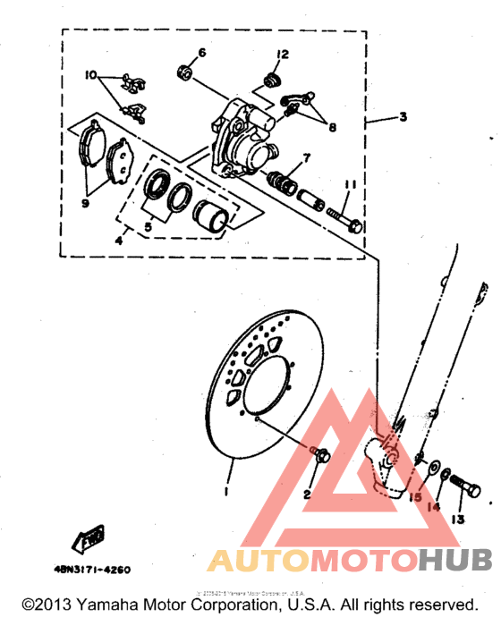 Передний суппорт