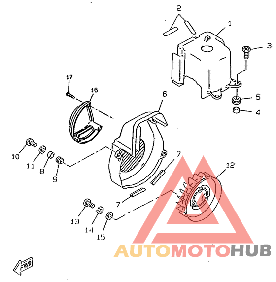 Кожух вентилятора