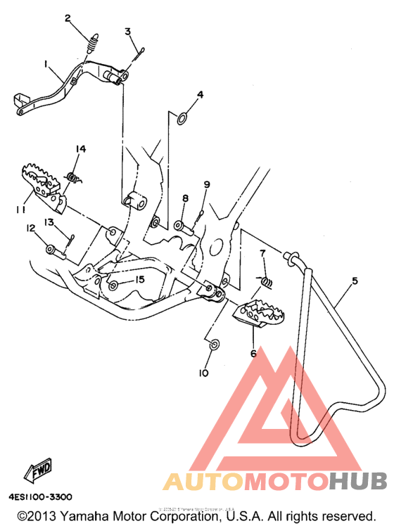 Stand - footrest