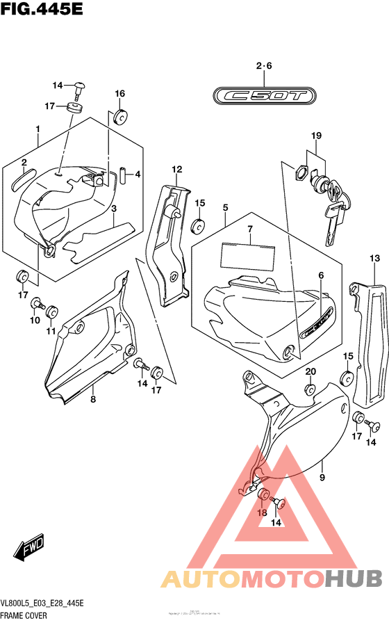 Frame Cover (Vl800Tl5 E33)