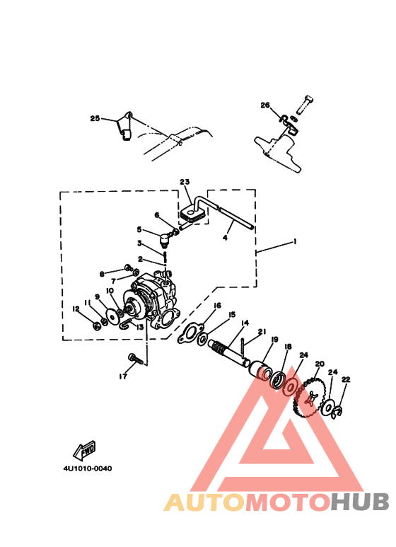 Масляная помпа в сборе