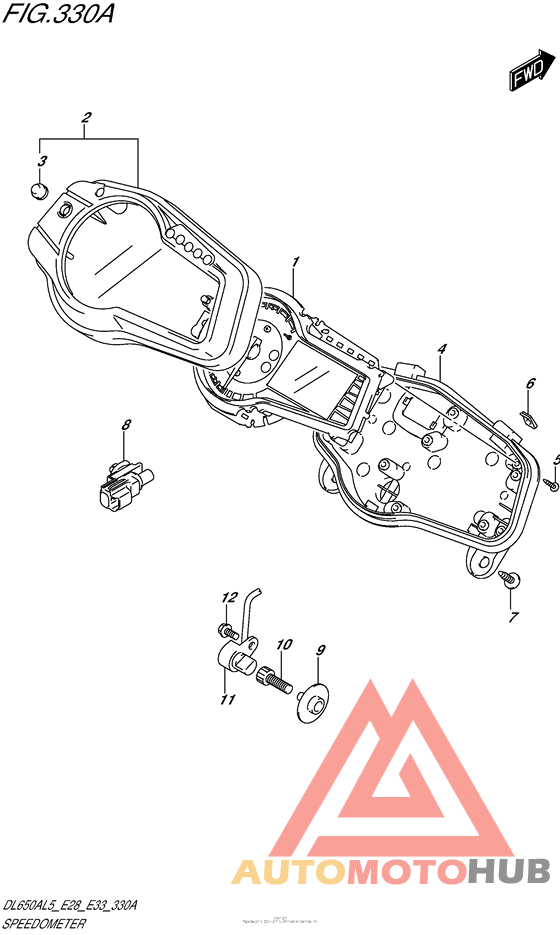 Speedometer (Dl650Al5 E28)