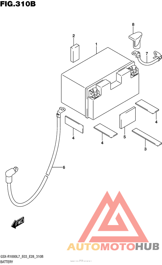 Battery (Gsx-R1000L7 E28)