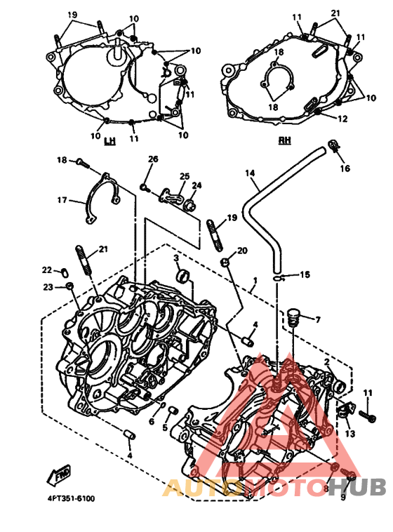 Картер двигателя