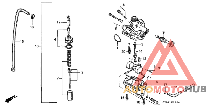 Carburetor assy