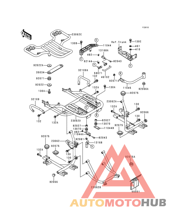 Accessory(trunk bracket)
