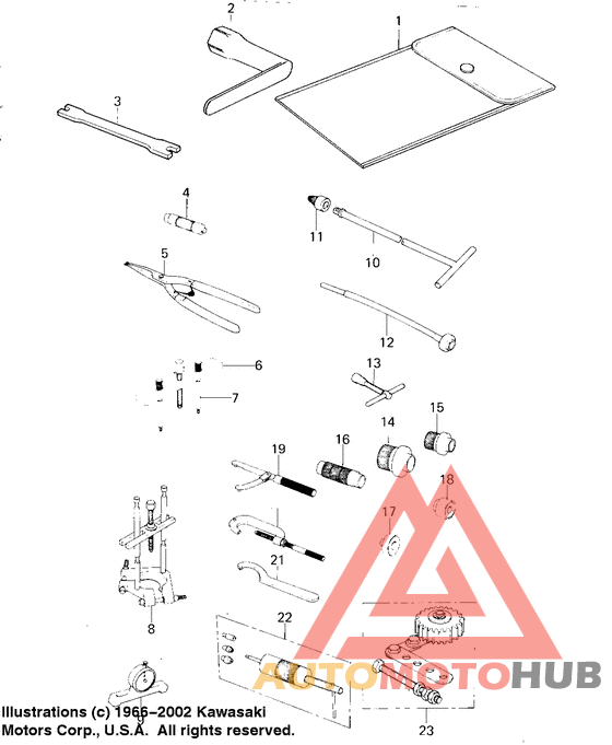Owner tools/special service tools