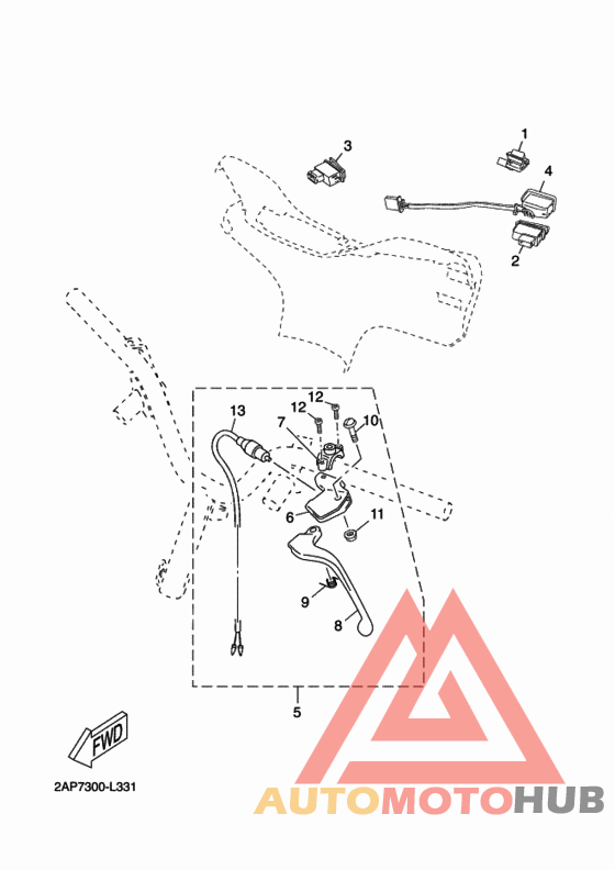Handle switch & lever