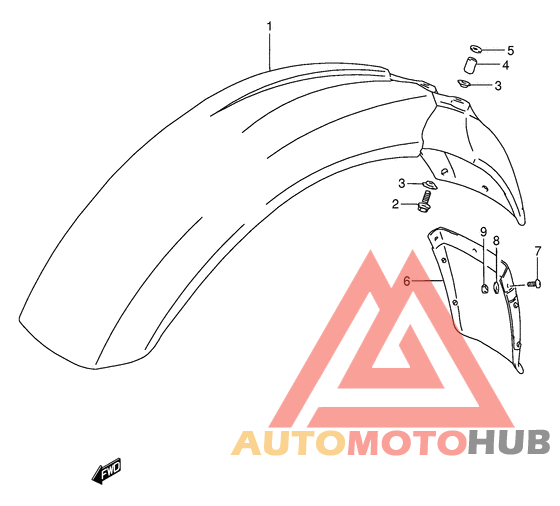 Переднее крыло