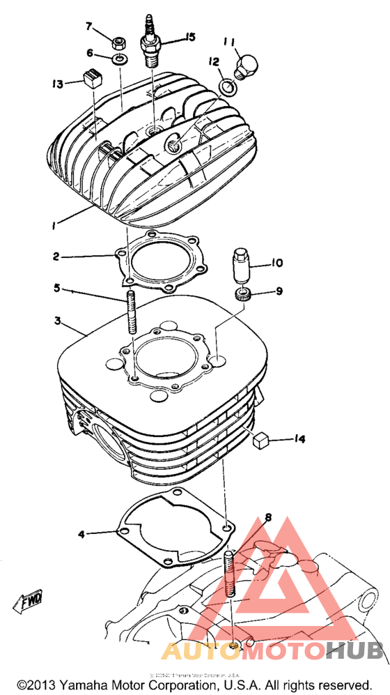 Cylinder head - cylinder